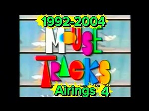 Edited Recreation Airing Of Mickey Mouse Tracks 1992-2003 Airing