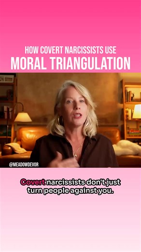 Covert narcissists make turning people against you look like kindness. Through moral triangulation, they: 📌 Cast themselves as the victim. 📌 Make supporting them seem like the only compassionate choice. 📌 Paint you as heartless for not “helping.” The people most vulnerable to this tactic? Those who value being kind, fair, and supportive—the ones who take pride in being a “good” friend, family member, or colleague. Once someone believes their morality depends on siding with the narcissist, the