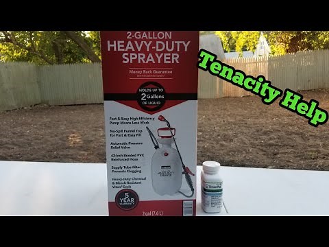 Using Tenacity Before Seeding|How To Use Tenacity Herbicide