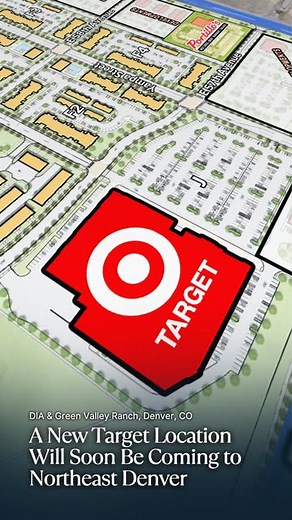 Developing Denver on Instagram: "Target is coming to northeast Denver 🎯 Plans have been submitted to develop a 150,000+ sq. ft. Target store on a 10.6-acre parcel at the northwest corner of 56th Avenue and Yampa Street. This new addition is part of the larger Link56 project, formerly known as Peña Station South. The one-story retail building will include over 500 parking spaces, EV charging stations, and dedicated online order pick-up stalls. The store will sit just southwest of the new Portill