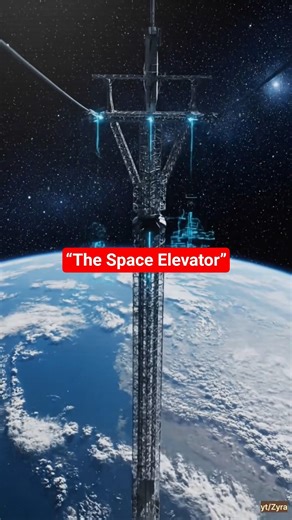 An Elevator to Space? Scientists Are Serious 🚀 #Space #shorts