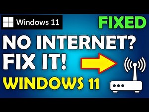How To Fix No Internet Connection in Windows 11 Laptop