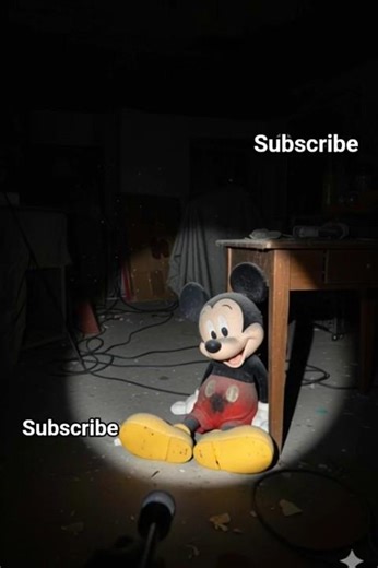 MICKEY MOUSE 🐭 HORROR VIDEO 😱 #viral #cartoon #shorts
