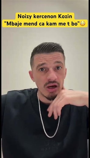 Noizy kercenon Kozakun 😳 #kozak #noizy #tiktokalbania #viral