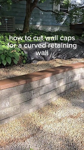 1.2K views · 1.1K reactions | How to cut retaining wall coping for a...