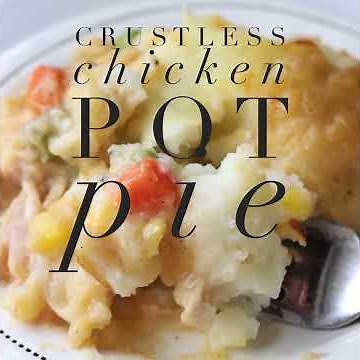 Crustless Chicken Pot Pie