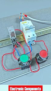 MCB Control Button and Relay Contacts Practical Wiring Operation #electrician #electricianlife #electricity #electric #electronics #electrical #electricidad #electricalengineering #ElectronicMusic #reelschallenge #reelsviralfb #reelstrending #reelsfypシ #reelsfbシ #reelsvideoシ #reelsviralシ #reelsfb #reelsvideo #reelsviral | 𝐄𝐥𝐞𝐜𝐭𝐫𝐨𝐧𝐢𝐜 𝐂𝐨𝐦𝐩𝐨𝐧𝐞𝐧𝐭𝐬