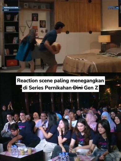 Coba ceritain reaksi kamu waktu nonton adegan ini! Pernikahan D̶i̶n̶i̶ Gen Z setiap hari jam 19.30 WIB di #MDTV - #TVPalingDrama #PernikahanDiniMDTV #PernikahanDiniGenZMDTV