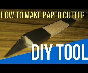 How to Make a DIY Paper Cutter Easily at Home
