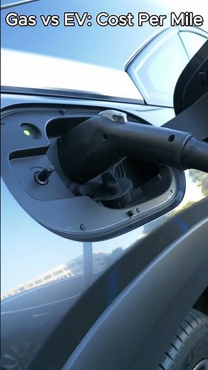 Gas vs EV Cost Per Mile #ev #automobile #evcharging