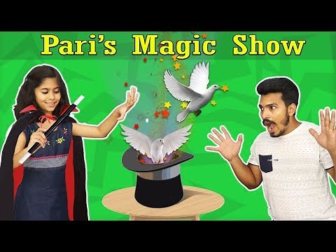 Wow Pari Doing Magic Show | Very Easy Magic Tricks