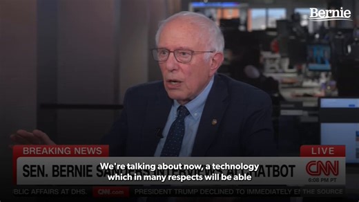 We are rapidly creating technology that could surpass human intelligence, with enormous risks to jobs, society and humanity itself.AI must work for all of us, not just a handful of billionaires.That’s why I’m introducing a moratorium on new AI data centers.