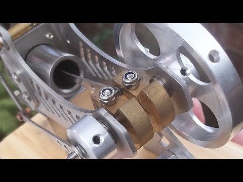 See how it works, a fire-eating engine and this is not a Stirling! Flammenfresser, vacuum.