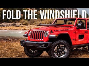 Open Air Freedom: Folding Down the Windshield on Jeep Wrangler JL