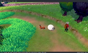 The player is moving continuosly without stopping and smashing all button on its own in the game pokeon swsh in ryujinx ldn version.Any fix for it