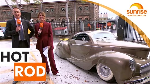 88K views · 939 reactions | AUSTRALIA'S BIGGEST HOT ROD SHOW  Listen to that engine roar! A one-of-a-kind hot rod is here in studio as we count down to one of Australia’s biggest custom car shows. WATCH SUNRISE FOR MORE | @7plus ☀️ | Sunrise | Facebook