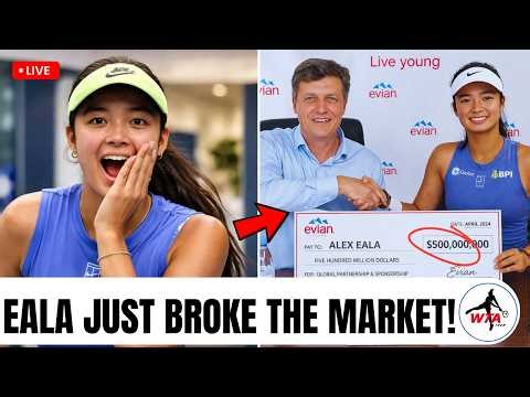 SHOCKING: Alex Eala Signs $500M Deal With Water Brand — Market STUNNED!