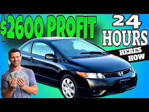 $1000 Honda Civic - How to Buy and Sell Cars for Profit - Car Flipping 101