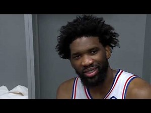 Joel Embiid PostGame Interview | Philadelphia 76ers vs Dallas Mavericks