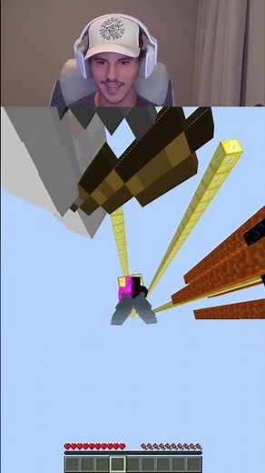 Minecraft lucky block pillars