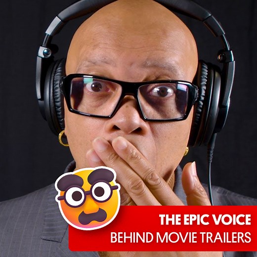 With over 100 movie trailers under his belt, Redd Pepper is the voice behind all your favorite blockbuster hits 🤓🎬 | Great Big Story