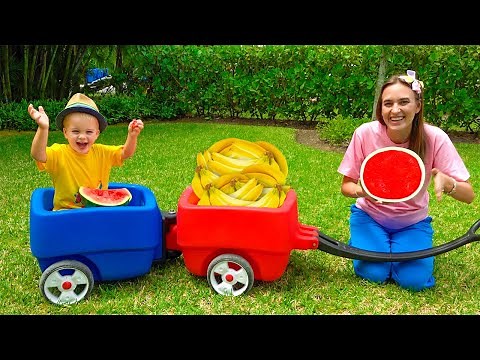 Historias de granja para niños con Chris y mamá