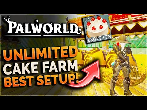 EASY INFINITE CAKE FARMING & HOW TO MAKE IT EFFICIENT - Palworld Feybreak Breeding Tips