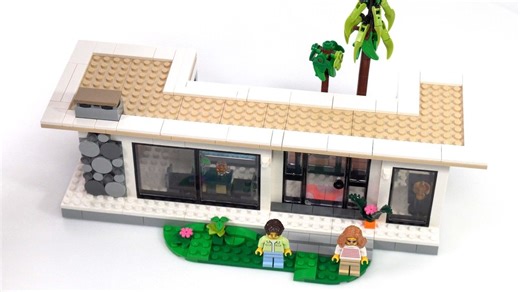 【搬运】LEGO Creator 3-in-1 Modern House 31153 Alt 模型评测！单层中世纪【 JANG's LEGO Reviews】