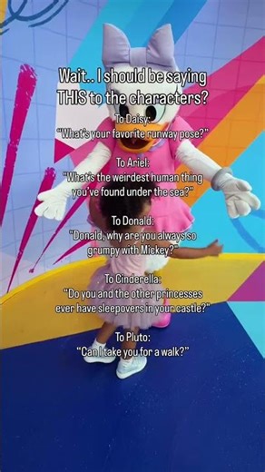 Think saying hi to the characters is enough? If you want MAGICAL reactions, ask the right questions.