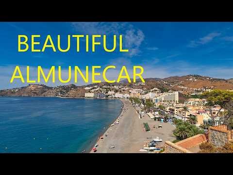 ALMUNECAR Spain 🇪🇸 🔴 Local Day of Vibrant Street Life and Beach Side 2026 [4K UHD]
