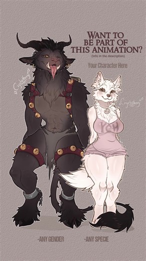Remember my Krampus? He's back and he's very naughty! 🔥 He's ready for the next Christmas animation… and the YCH is up for auction! Check my FurAffinity for all the details 😈🎄 https://www.furaffinity.net/view/63019996/ . #furryfandom #furry #fursona #fur #fursuit #Furries #furryartwork #furrycommunity #furryfriends #furrydrawing #furryartist #art #digitalartist #digital #digitalart #illustration #draw #digitalpainting #digitaldraw #animation #xmas #christmas #krampus | Crystalberry Arts