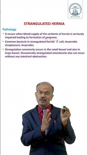 Strangulated Inguinal Hernia | part 1| Dr. SRB