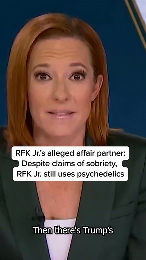 HHS Secretary Robert F. Kennedy Jr. allegedly still uses psychedelics (including DMT), according to his alleged affair partner, political reporter Olivia Nuzzi, contradicting his boasts that he has been sober for decades. | The Briefing with Jen Psaki