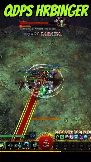 35k QDPS HARBINGER BUILD #gw2 #guildwars2 #mmorpg