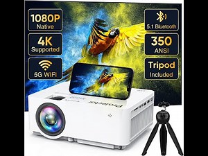 PANSEBA Native 1080P Wireless Projector Review – Pros & Cons