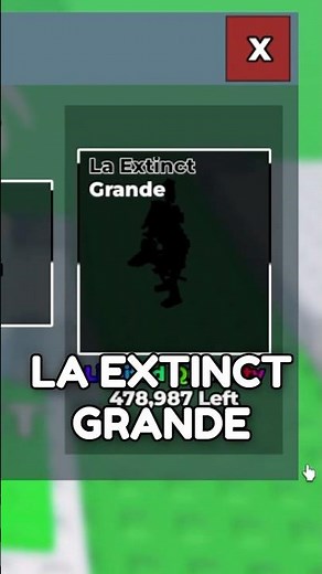 HOW TO GET THE LA EXTINCT GRANDE FAST in STEAL A BRAINROT #shorts#roblox#stealabrainrot