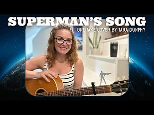 Superman's Song - Crash Test Dummies One Take Cover by Tara Dunphy w/violin