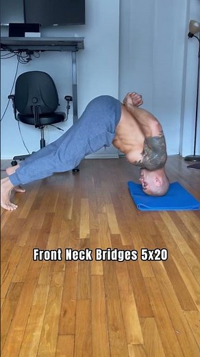 Mike Tyson’s Neck Workout #calisthenics #neckworkout #fitness #miketyson