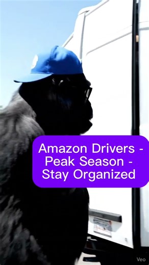 Amazon Driver Tip - Stay Organized #amazondeliverydriver #amazondriver #amazonflex #deliverydriver