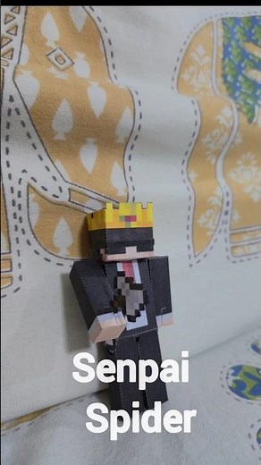 minecraft mobs out of paper #minecraft