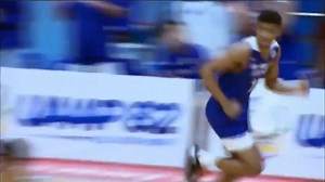 LeBron Lopez lived up to his nickname against NU 😤 ▪️17 pts ▪️9 rebs ▪️5 blks | ABS-CBN Sports