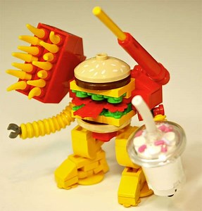 Fast Food Philanthropy Toys