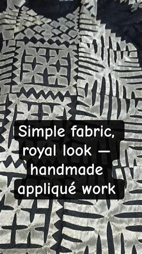 Beautiful Handmade Appliqué Design on Kameez Dupatta | Traditional Handwork Fashion 2025