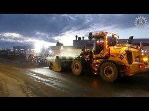 2x Volvo L70H and one L60H in Spring time Sweeping / Vårsopning 2023