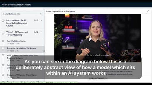 AI Security Fundamentals Course | Preview 1
