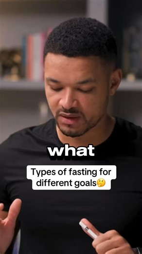 Different types of fasting can lead to different goals? 🤔 #podcast #fasting #health | Steven Bartlett