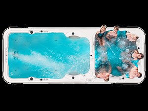 Hydrozone™ Swim Spa | Dual Zone Swim Spa