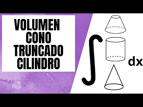 Volumen de Cono Recto Circular Truncado usando Integrales | Cálculo 2