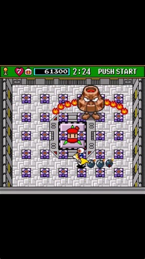 Super Bomberman 3 Boss Dokgun #bomberman #longplay