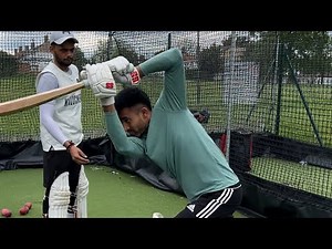Cricket Practice Vlog | Basic Batting Drills & Nets Session in London